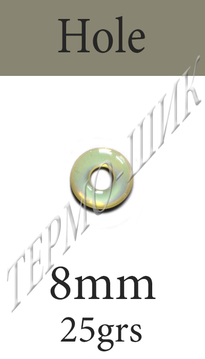  Color Stone Hole 8mm